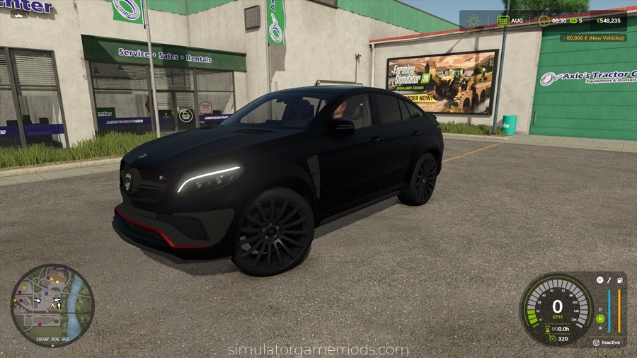 FS25 - Mercedes GLE Coupe 2018 Car Mod