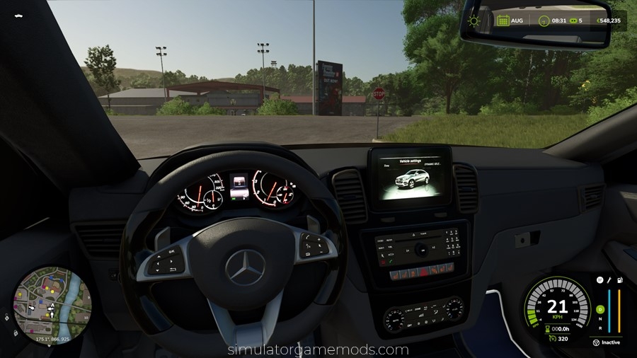 FS25 - Mercedes GLE Coupe 2018 Car Mod