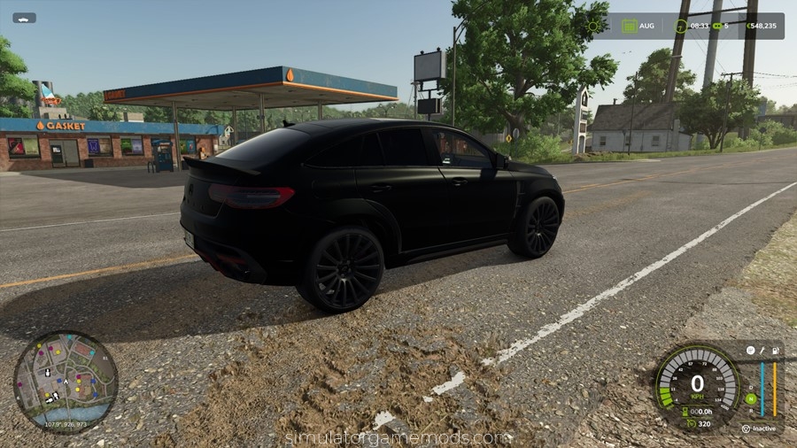 FS25 - Mercedes GLE Coupe 2018 Car Mod
