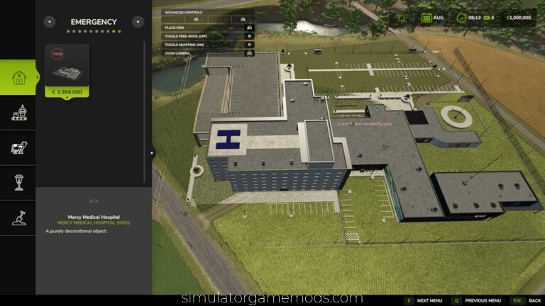 FS25 – ACH25 Mercy Medical Hospital