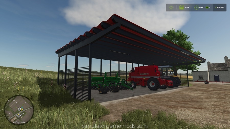 FS25 - Metal Shed