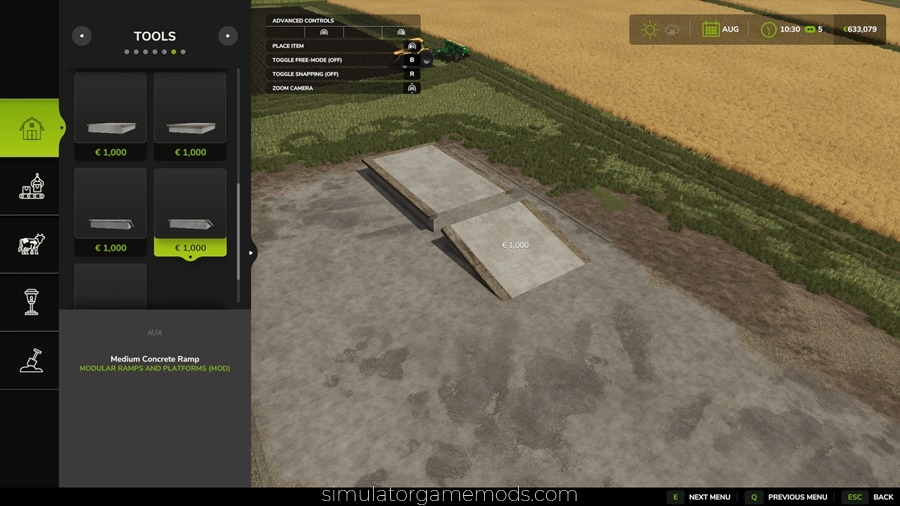 FS25 - Modular Ramps And Platforms