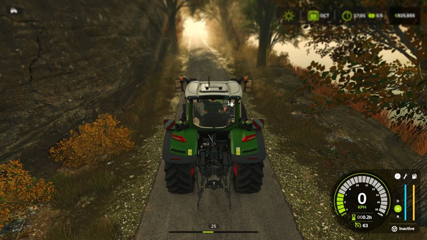 FS25 - Mouse Steering mod