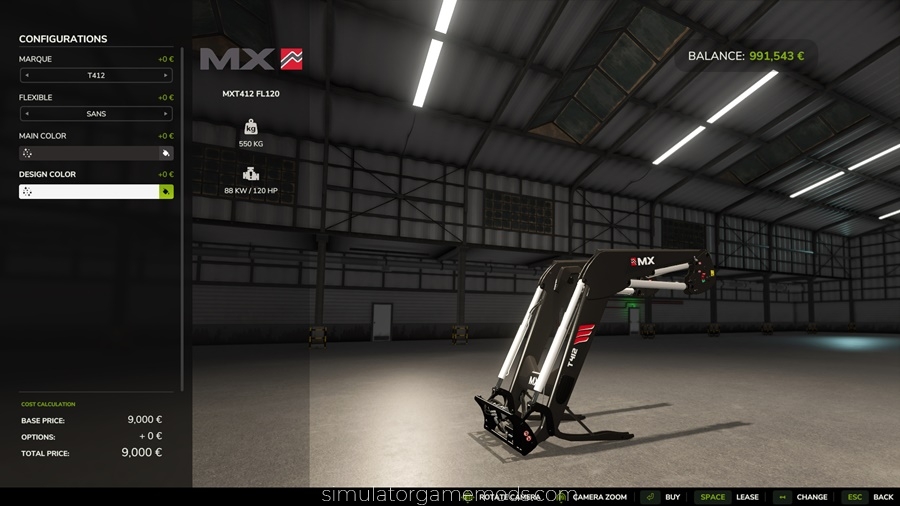 FS25 - MX T412 FL120