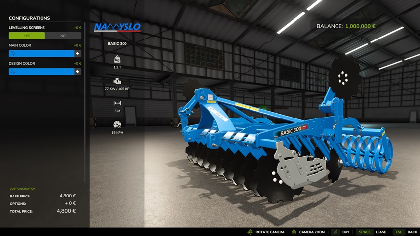 FS25 - Namyslo Basic Disc Harrow