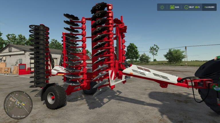 FS25 – Namyslo Easy Flow 600H Disc Harrow V1.0