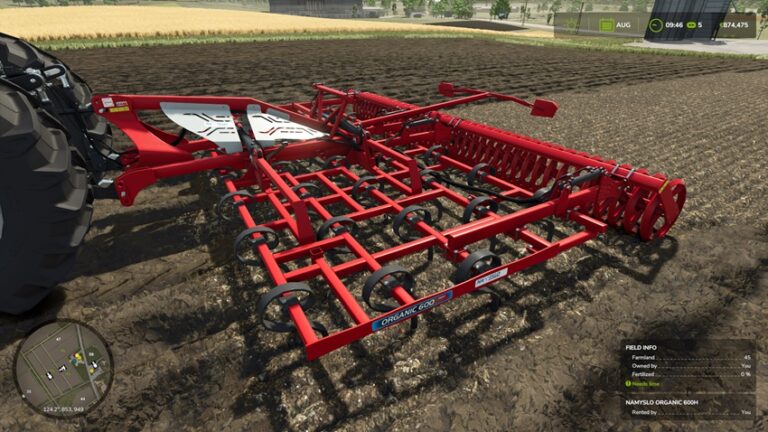 FS25 – Namyslo Organic 600H Cultivator V1.0