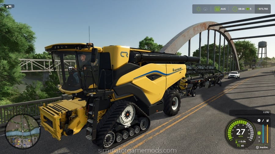 FS25 - New Holland CR11 Harvester