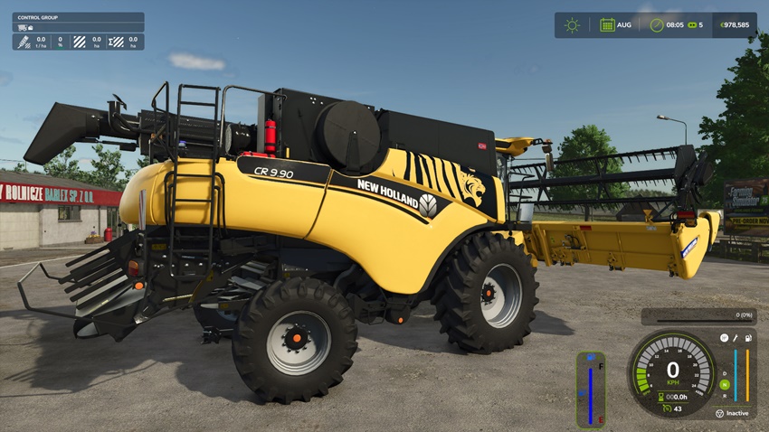 FS25 - New Holland CR9.90 Harvester