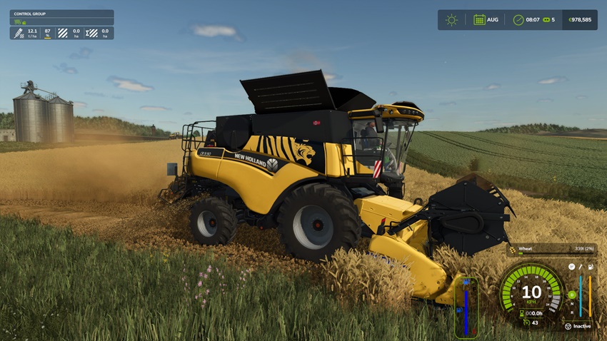 FS25 - New Holland CR9.90 Harvester