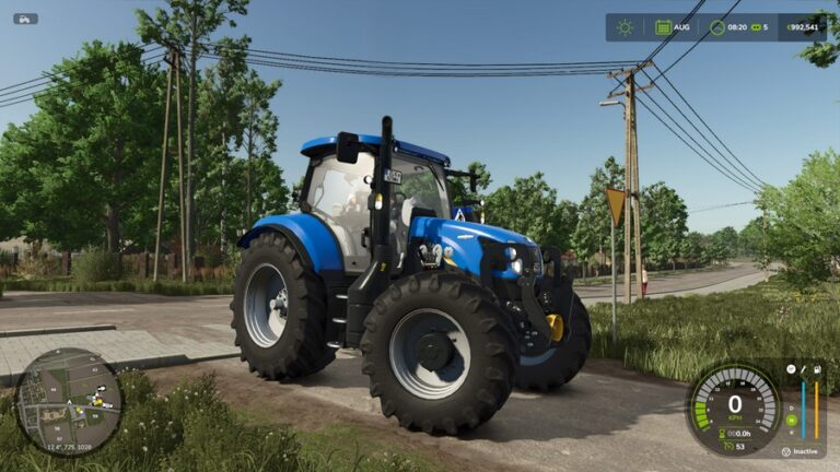 FS25 – New Holland T6140/6160 V1.0