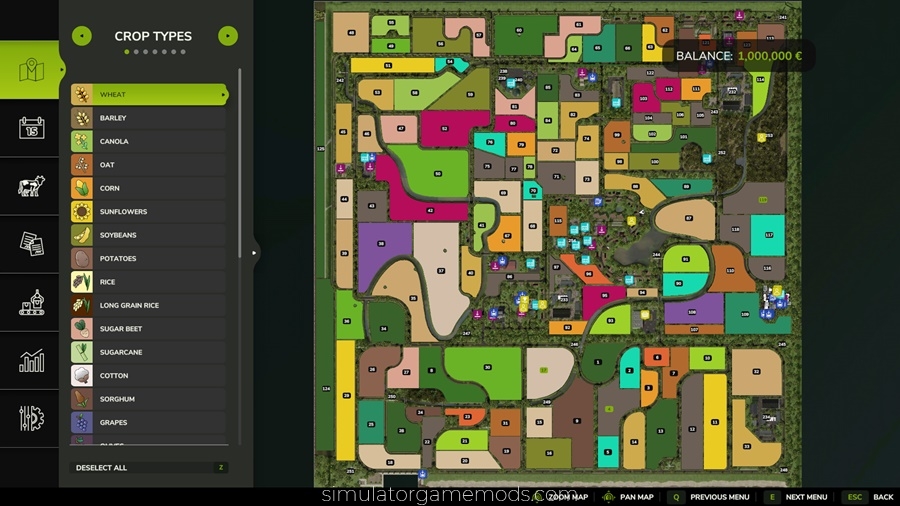 FS25 - North March Reloaded Map Minimap