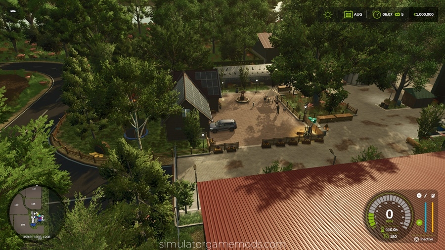 FS25 - North March Reloaded Map Farm Area