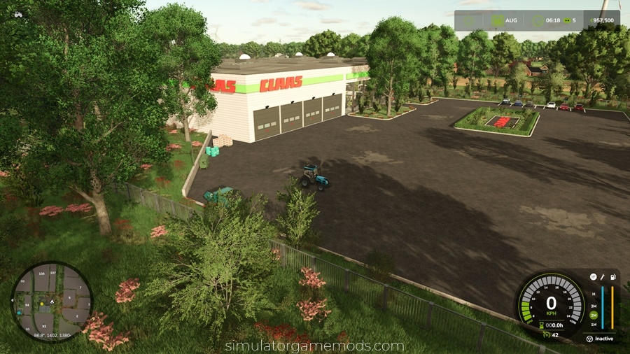 FS25 - North March Reloaded Map Tractor Store
