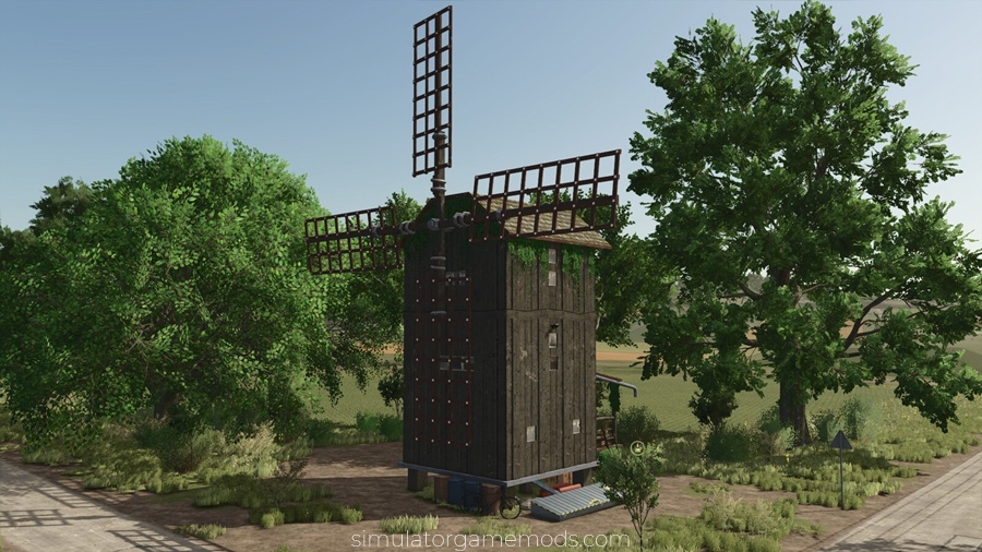 FS25 - Old Grain Mills mod