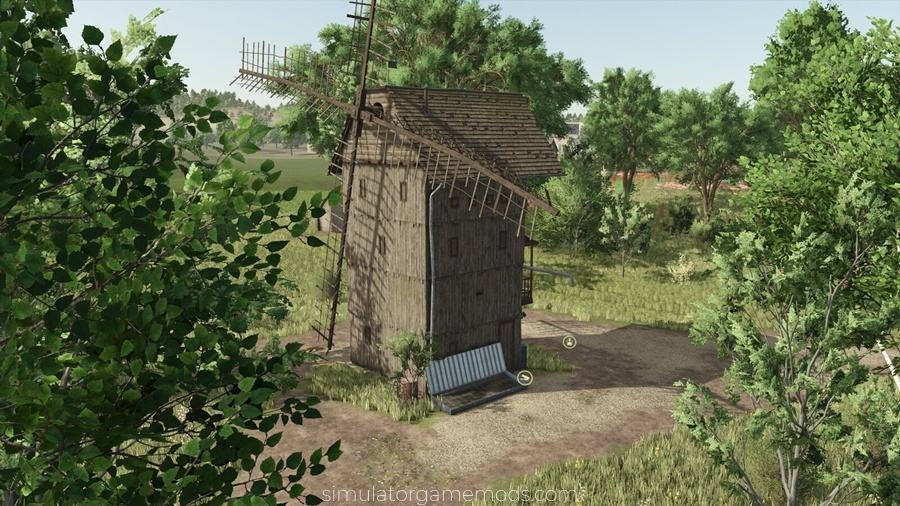 FS25 - Old Grain Mills mod