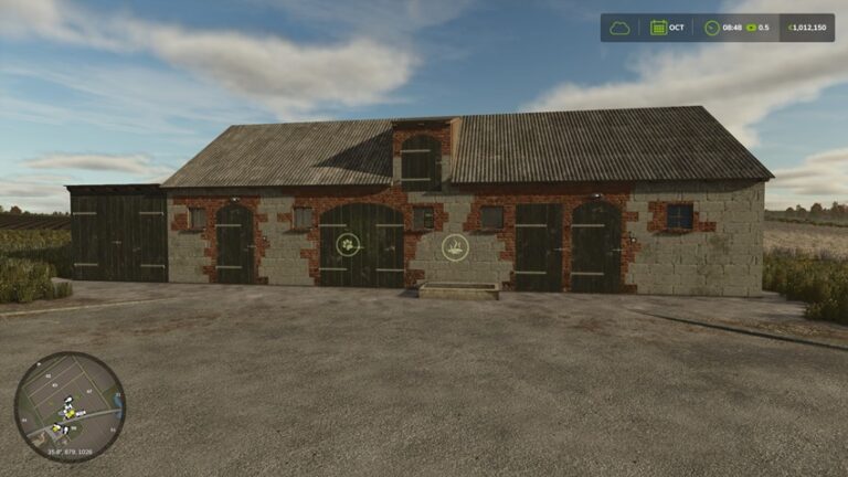 FS25 – Old Medium Polish Pigsty V1.0