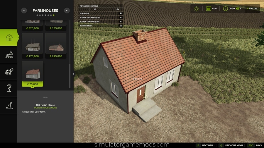 FS25 - Old Polish House
