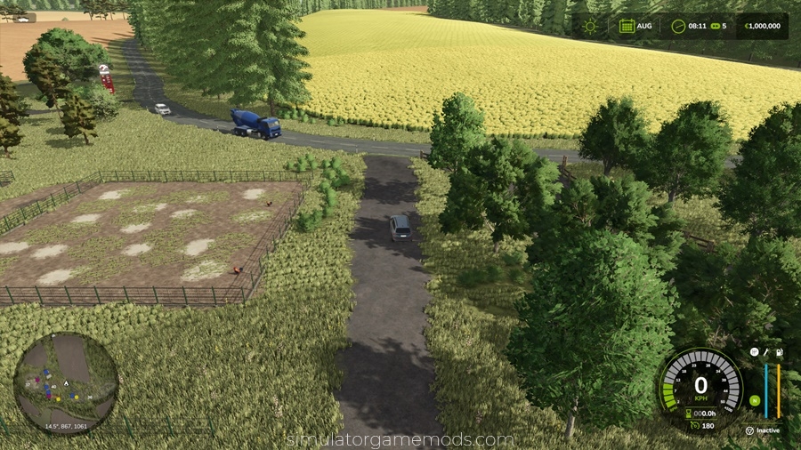 FS25 - Pacovsko Map AI Traffic