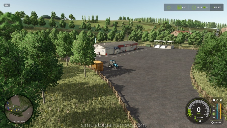 FS25 - Pacovsko Map Store Area