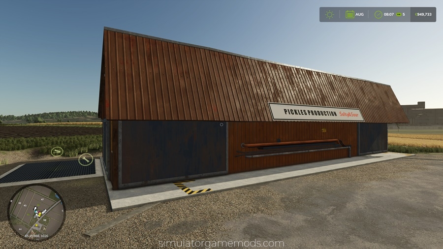 FS25 - Pickle Production Factory Mod