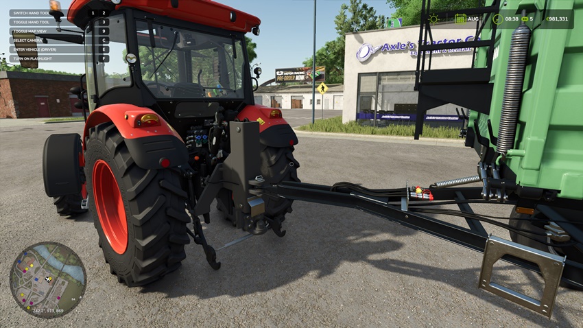 FS25 - Pickup Hitch For Foragers