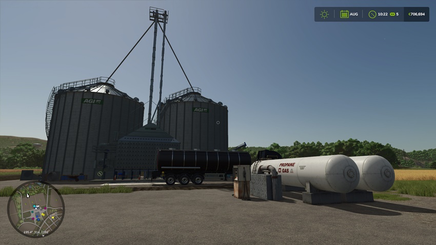 FS25 - Placeable AGI Grain Dryer