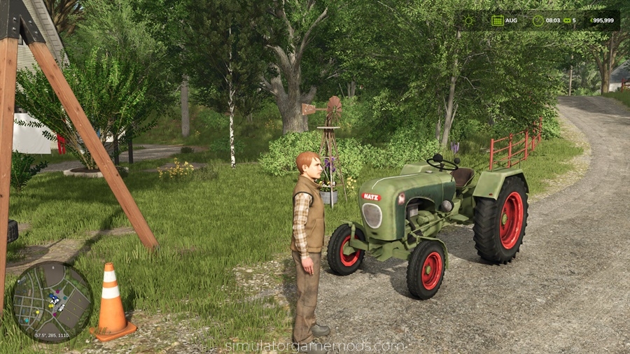 FS25 - Placeable Hatz H340 Tractor