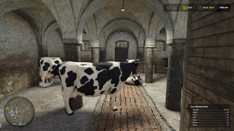 FS25 – Placeable Old German Barn V1.0.0.1