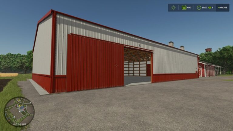 FS25 – Placeable Pole Barn V1.0