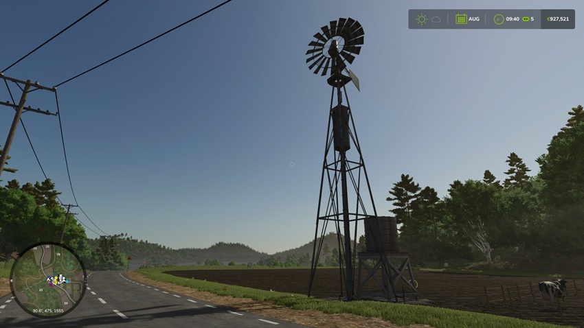 FS25 - Placeable Real Windpump