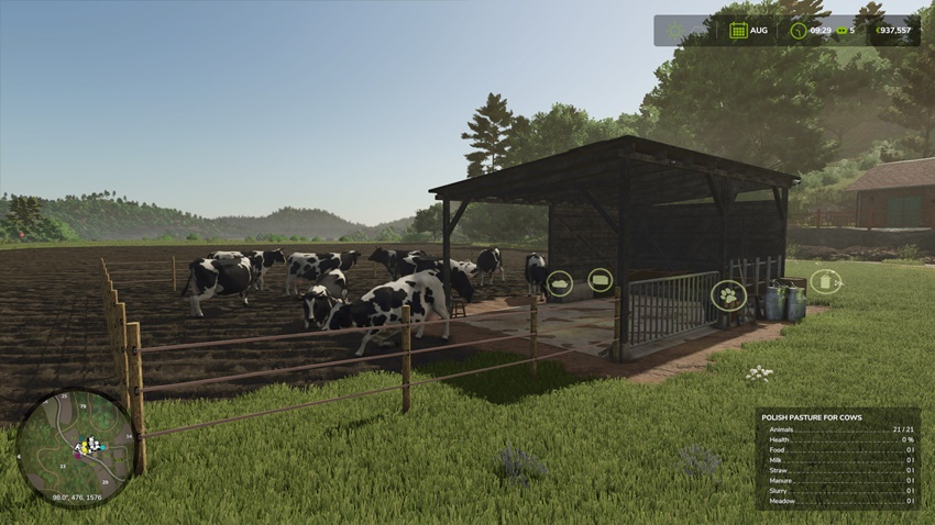 FS25 - Polish Pasture for Cows