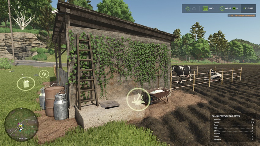 FS25 - Polish Pasture for Cows