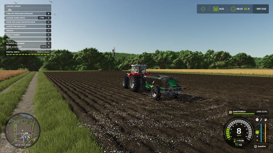 FS25 - Pomot UPR 4 Fertilizer Spreader