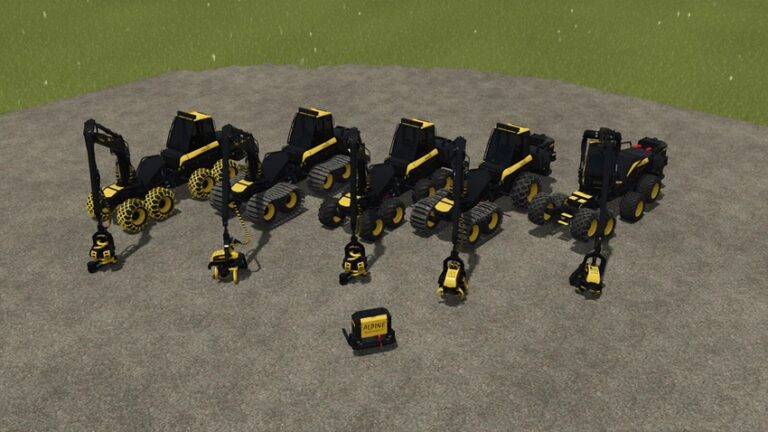 FS25 – Ponsse Forestry Harvester Pack v1.0.0.1