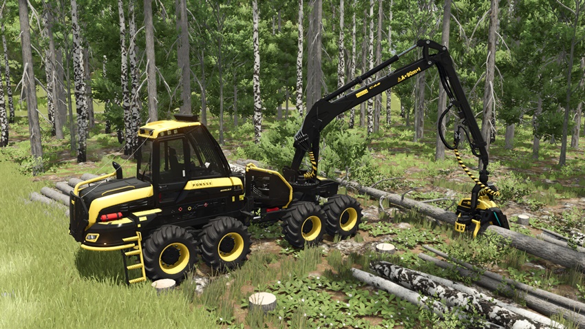 FS25 - Ponsse Forestry Harvester Pack