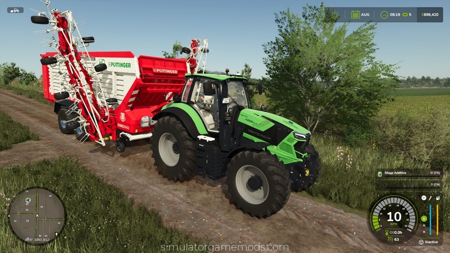 FS25 - Pottinger 8450 Windrower Pack
