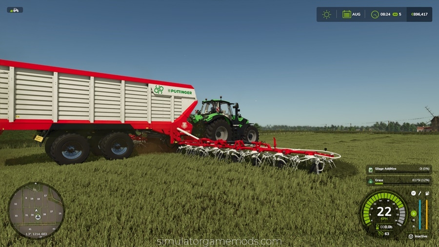 FS25 - Pottinger 8450 Windrower Pack