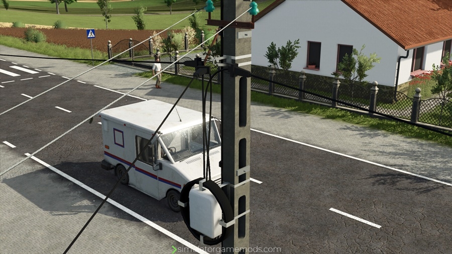 FS25 - (Prefab) Fiber Optic Line Accessories