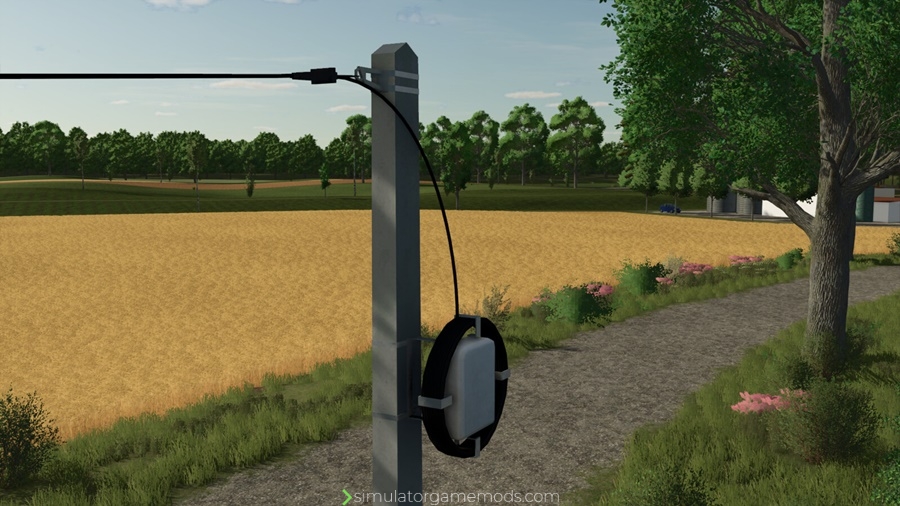 FS25 - (Prefab) Fiber Optic Line Accessories