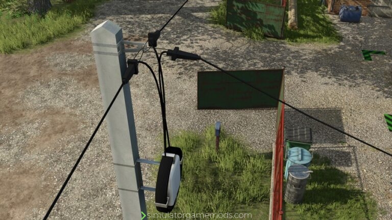 FS25 – (Prefab) Fiber Optic Line Accessories V1.0