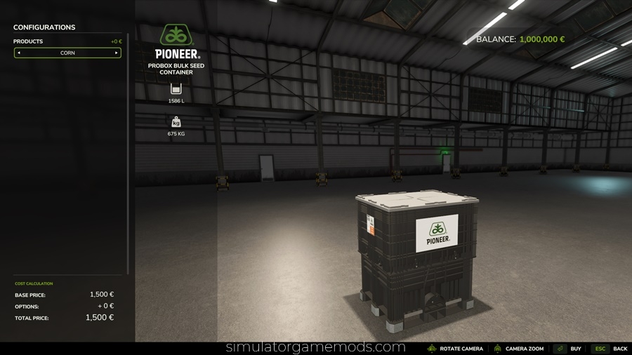 FS25 - ProBox Bulk Seed Container Pack