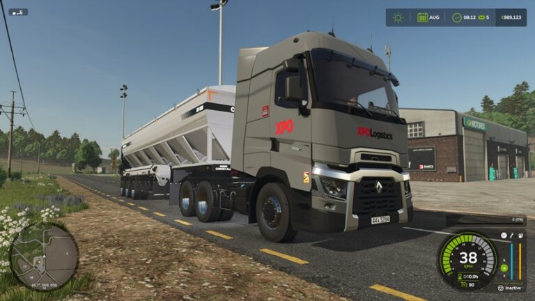 FS25 – Renault Trucks T – XPO Logistics V2.0