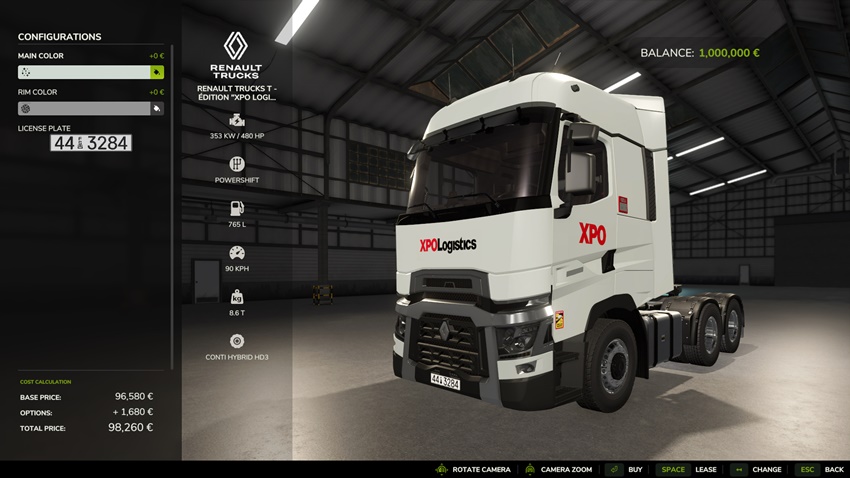 FS25 - Renault Trucks T – XPO Logistics