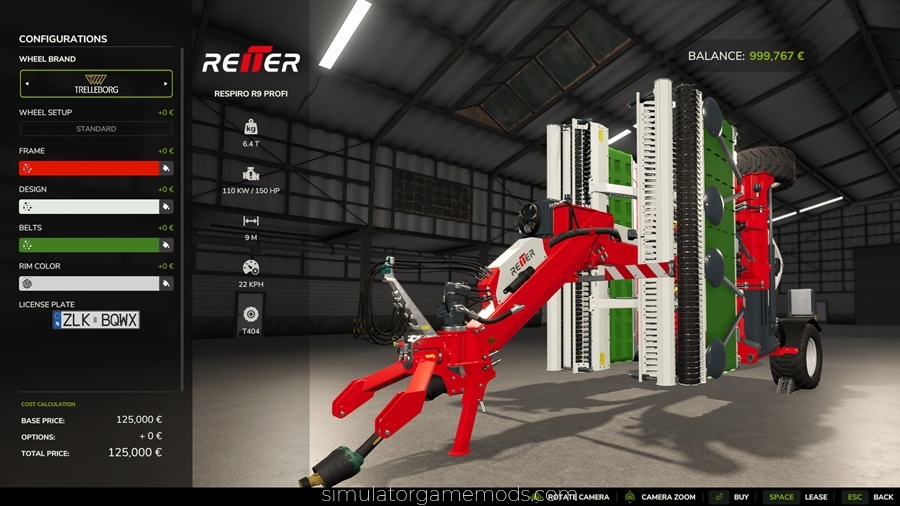 FS25 - Reiter Respiro R9 Profi