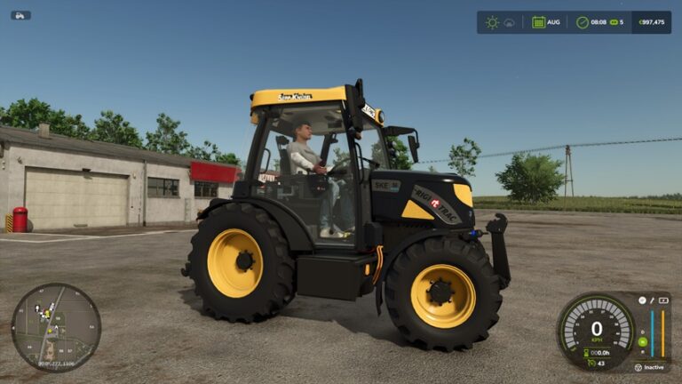 FS25 – Rigitrac SKE 50 Electric Tractor v1.0
