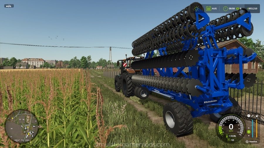 FS25 - Rolmako U665 PowerDisc