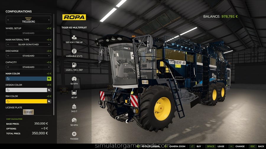 FS25 - Ropa Multifruit Custom
