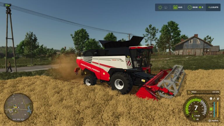 FS25 – Rostselmash Torum 770 Harvester V1.0