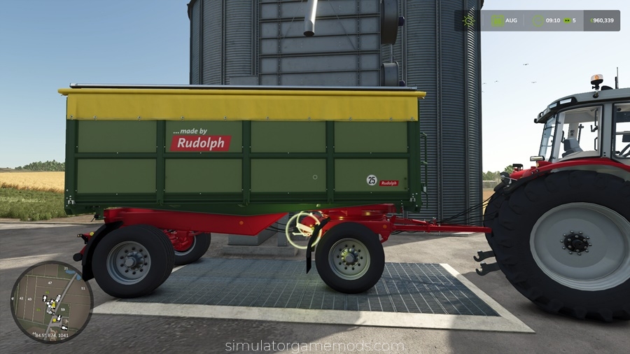 FS25 - Rudolph/Welger DK 280 RP Trailer